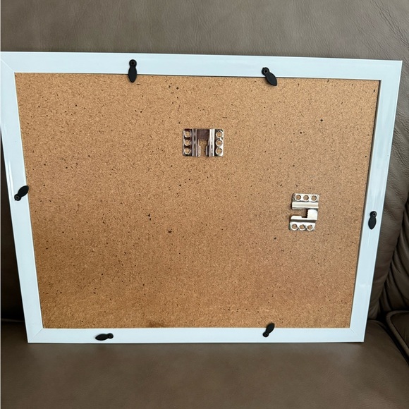 NEW! Handmade Framed Fabric Art - Tea Kettle & Cup - Picture 2 of 4